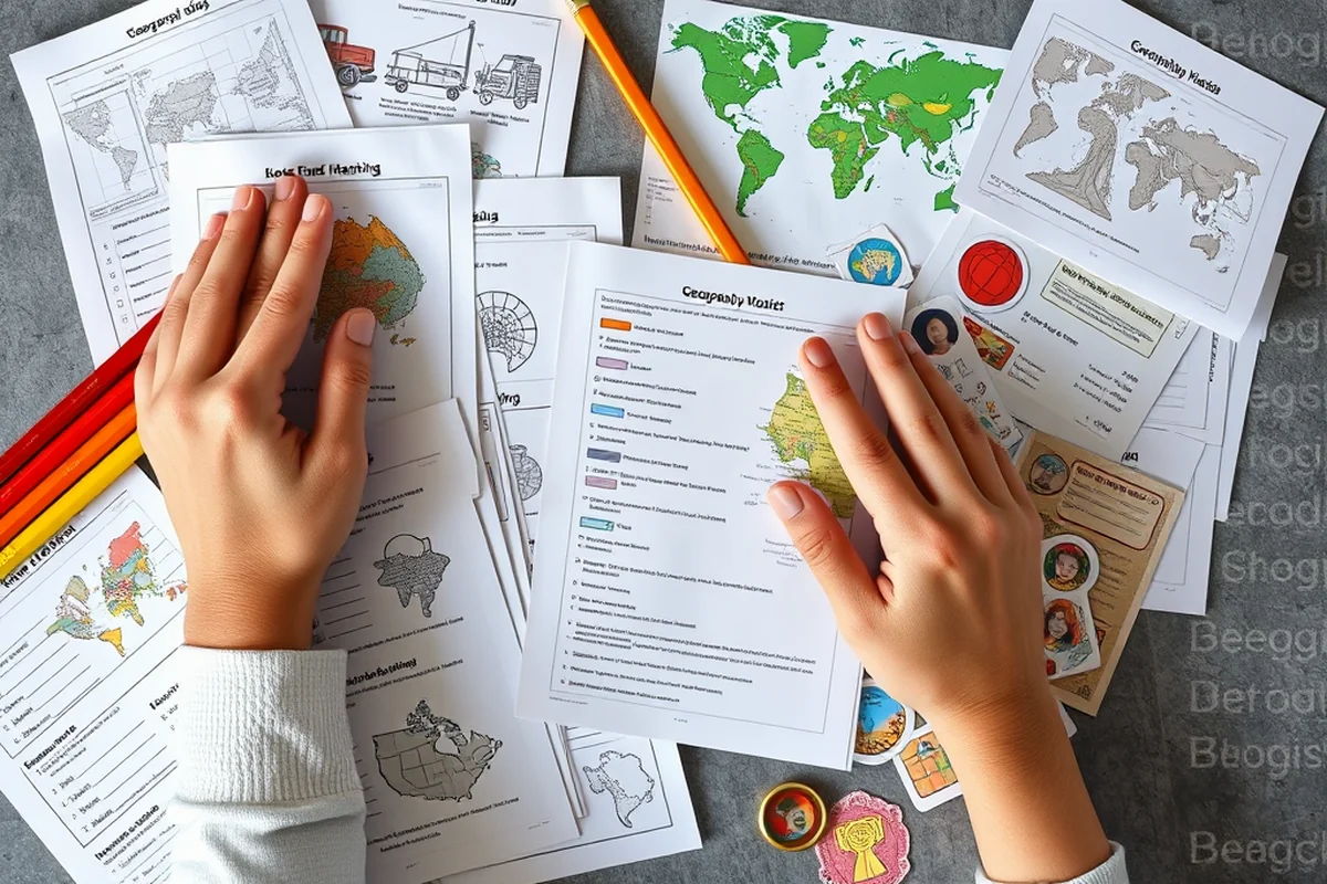 homeschool geography curriculum middle school — Homeschool Geography Curriculum Middle School (the finished result)