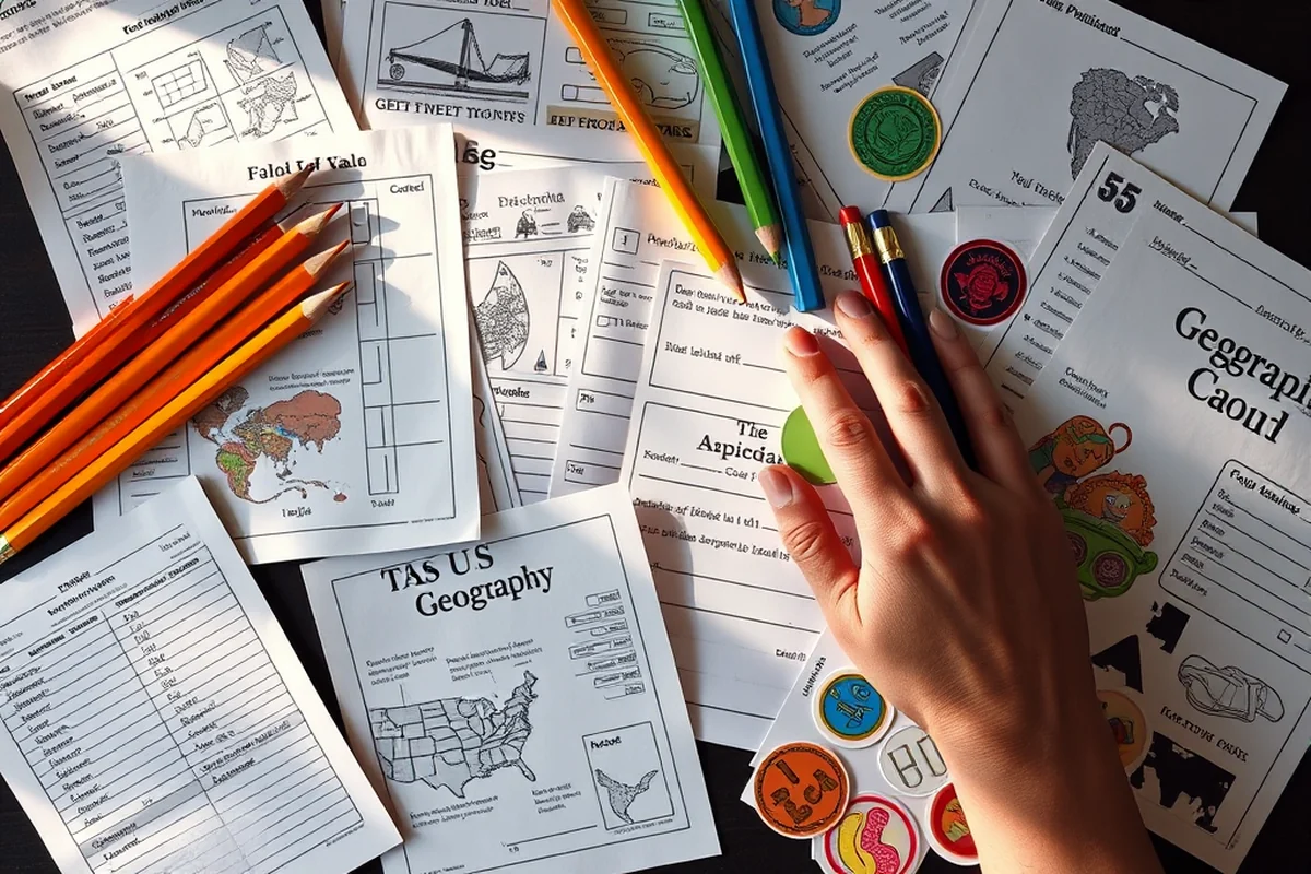 us geography homeschool curriculum free — Us Geography Homeschool Curriculum Free (the finished result)