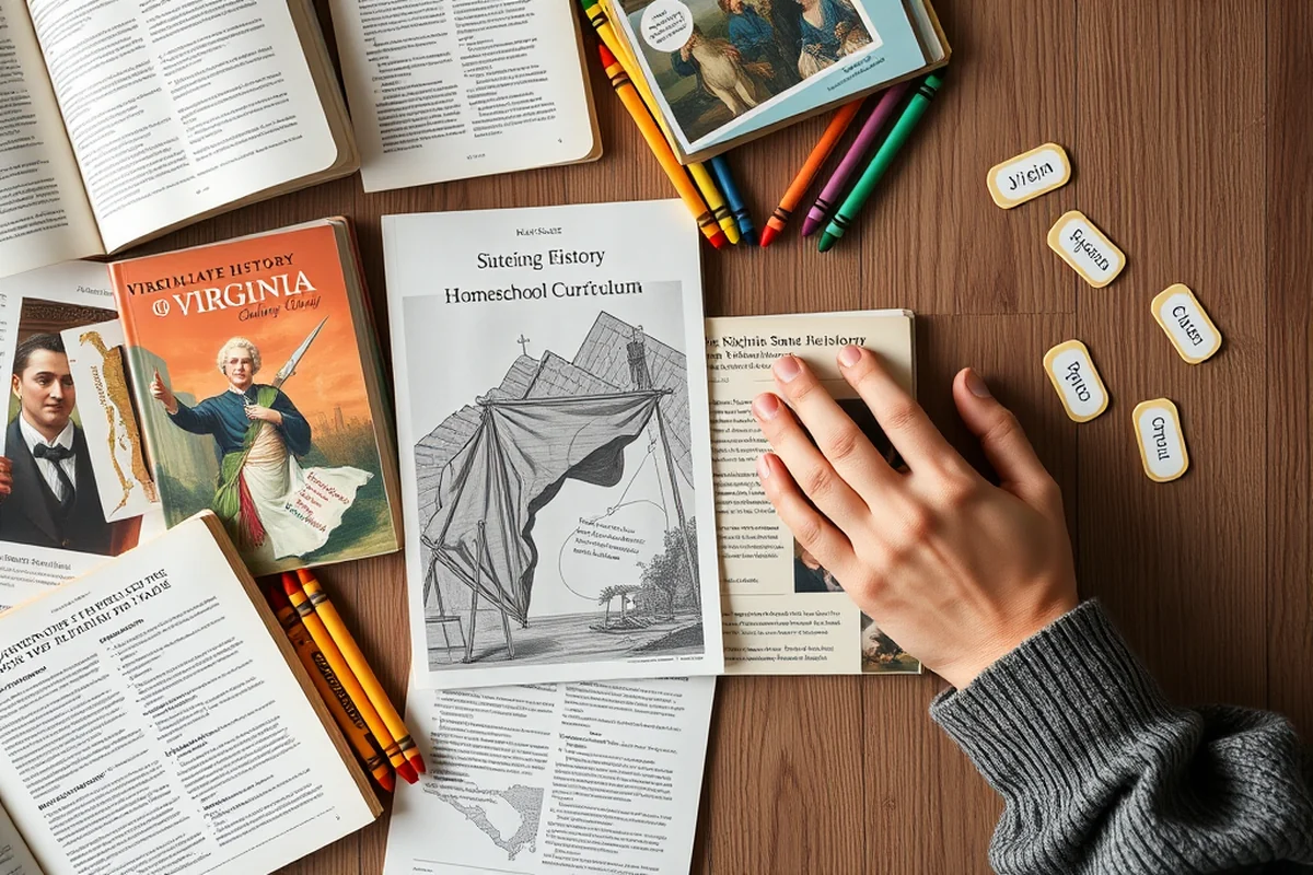 virginia state history homeschool curriculum — Virginia State History Homeschool Curriculum (the finished result)