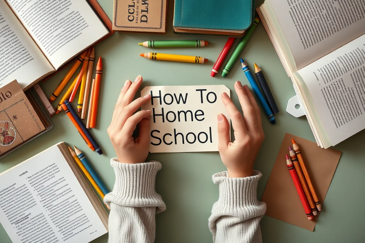how to home school — How To Home School (the finished result)